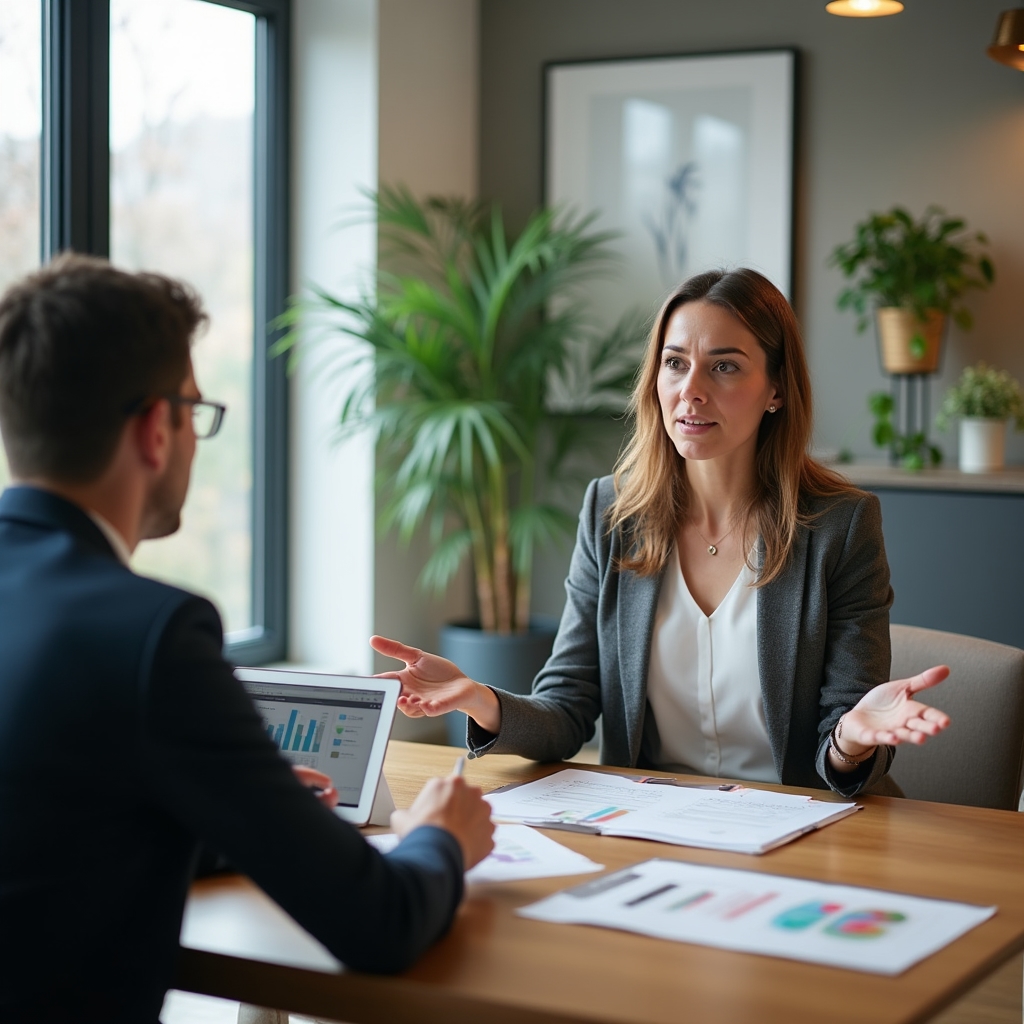 Professional coaching session establishing clear program boundaries and expectations